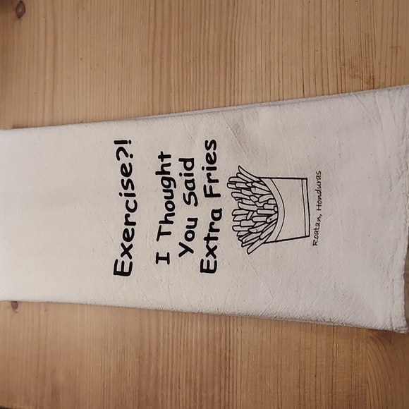 Funny tea towel dish towel cotton - Picture 1 of 3